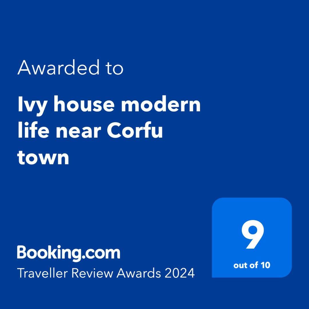 Ivy House Modern Life Near Corfu Town Apartment Контокали Екстериор снимка